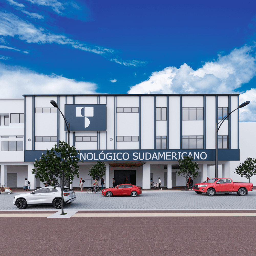 Fachada Edificio Tecnológico Sudamericano Machala