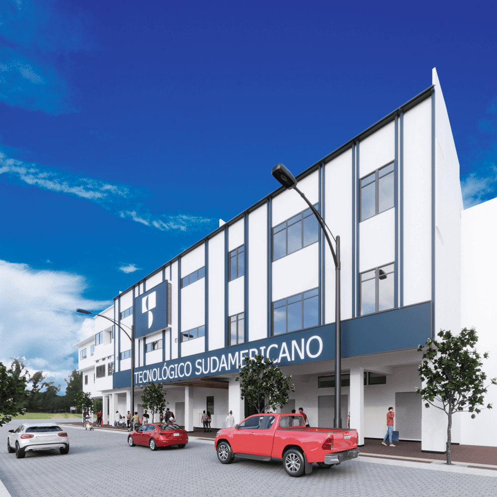 Fachada Edificio Tecnológico Sudamericano Machala